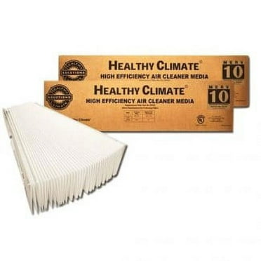 Lennox X0445 (2-Pack) - 20" x 25" x 6" Pleated Air Filter for PMAC-20C, MERV 10