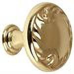 Alno 1-1/2" Knob - Polished Brass