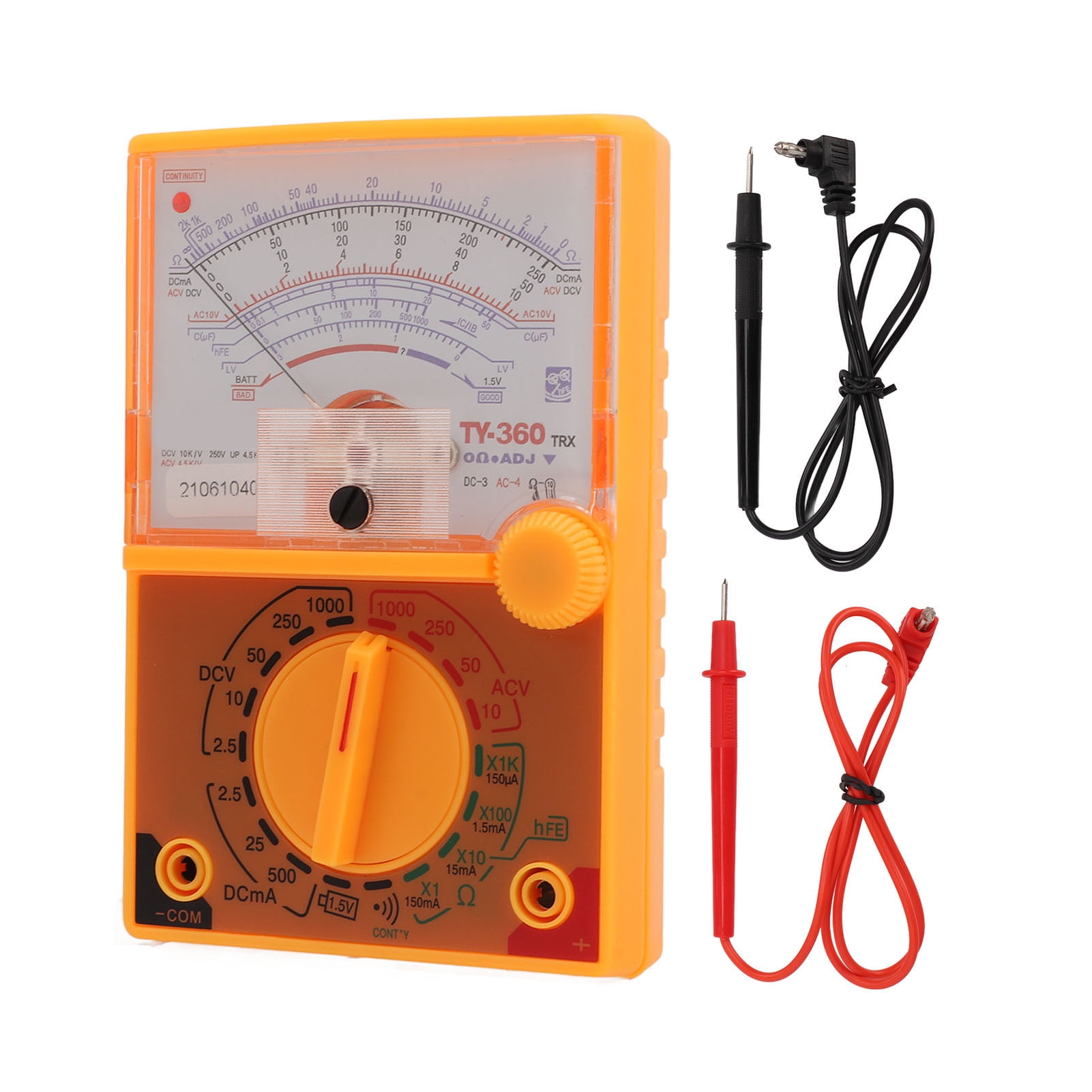 Multimeter, High Definition Scale Easy Reading Beautiful Small Analog