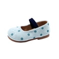 thumbnail image 3 of Busydd Toddler Slip on Shoes 2-14 Years Fashion Elastic Band and Polka Dots Girls' Mary Jane Shoes 25, 3 of 8