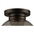 thumbnail image 4 of JONATHAN Y Atlas 7.75" Metal/Glass LED Flush Mount, Mercury Silver/Oil Rubbed Bronze, JYL7443B, 4 of 8