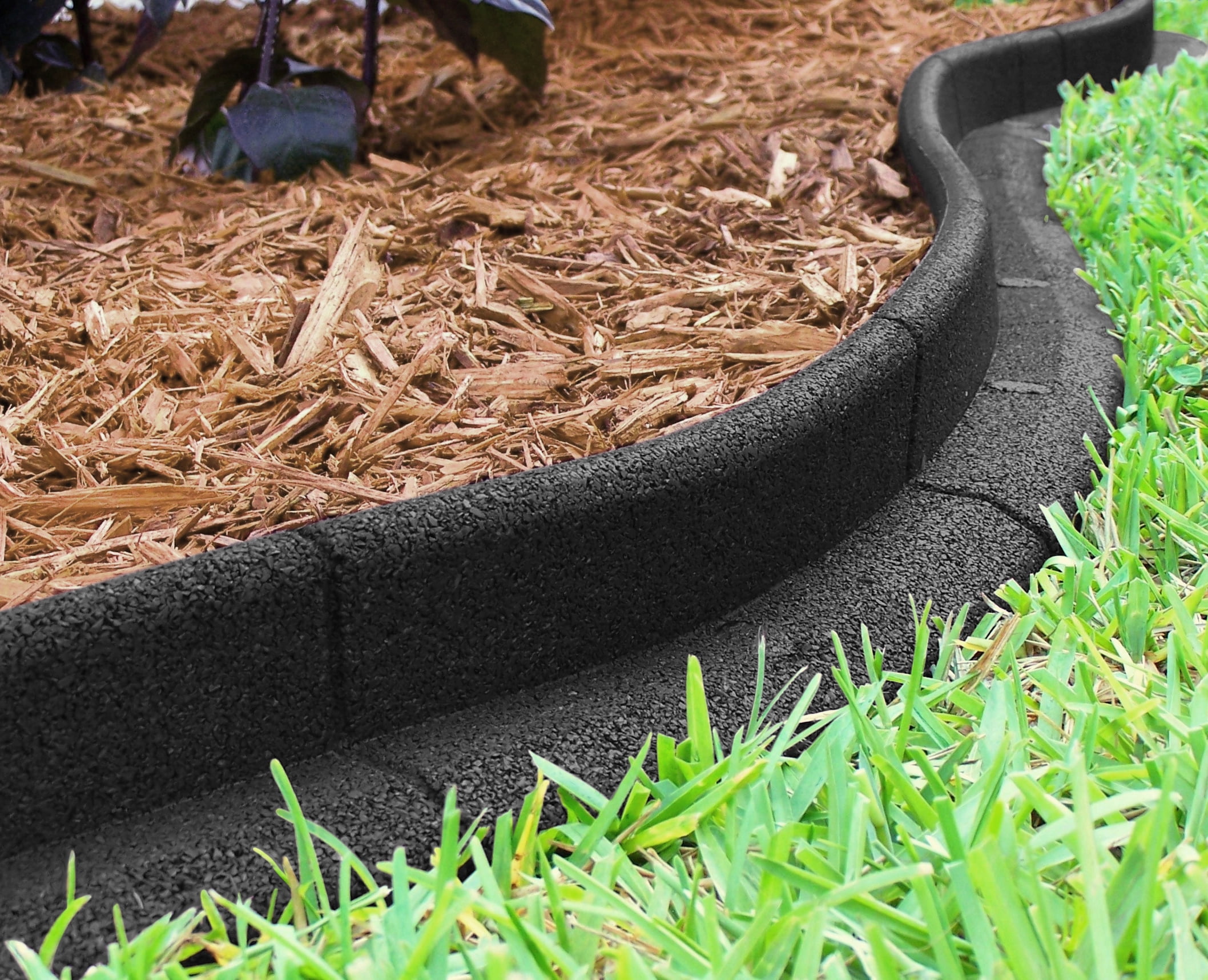 ecoborder-black-rubber-4-ft-x-3-in-no-dig-landscape-garden-edging