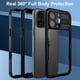 thumbnail image 2 of Funda impermeable Ezanmull para iPhone 16 Pro Max negra de 6.9", 2 of 7