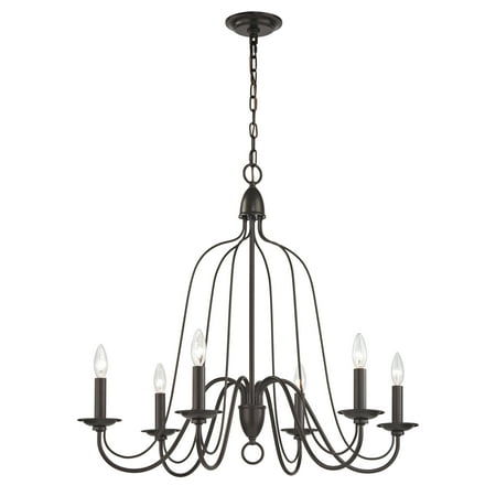 

Elk Home Monroe 30 Wide 6-Light Chandelier - Oil Rubbed Bronze