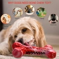 thumbnail image 7 of Dog Chew Toys for Aggressive Chewers, Rubber Dog Bones Chew Toys, Interactive Puzzle Dog Toys for Large Medium Small Dogs, Tough Dog Teeth Cleaning Toothbrush Toy (Medium), 7 of 7