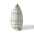 thumbnail image 4 of Gen Plaid Tan Throw Pillow, 4 of 4
