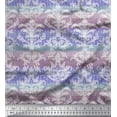 thumbnail image 1 of Soimoi Rayon Fabric Stripe & Ogee Damask Print Fabric by Yard 42 Inch Wide, 1 of 1