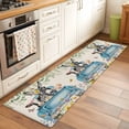 thumbnail image 2 of Runner Rugs 2x6 Ft, Animals Flowers Non Slip Area Rugs for Kitchen Bedroom Entryway, Weeping Spring Floral Elegant Pastoral Rustic Washable Carpet Runner Rug Floor Mats for Bedroom Home Decor, 2 of 8