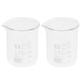 thumbnail image 2 of Vaso de Laboratorio 2x2PCS Vaso de Precipitados de Vidrio de Borosilicato Vaso de Medición de Escala 50ml Sunnimix Vaso de precipitados graduado de laboratorio, 2 of 8