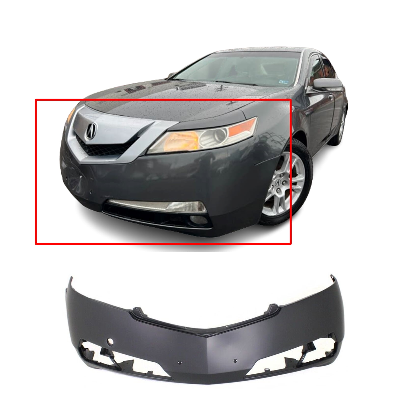 2010 acura sale tl front bumper