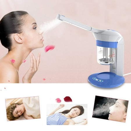 Anauto Facial Steamer Portable Ion Vapour Ozone Steamer Face Care Home Use Aromatherapy Humidifier, Aromatherapy Humidifier, Hot