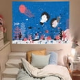 thumbnail image 2 of Tapestry Underwater World, microtela, 150 x 130 cm, 2 of 2