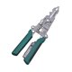 thumbnail image 3 of Herramienta pelacables, , alicates pelacables, herramienta manual, alicates de corte de cables de metal para prensar, engarzar y enrollar. 218 mm, 3 of 9