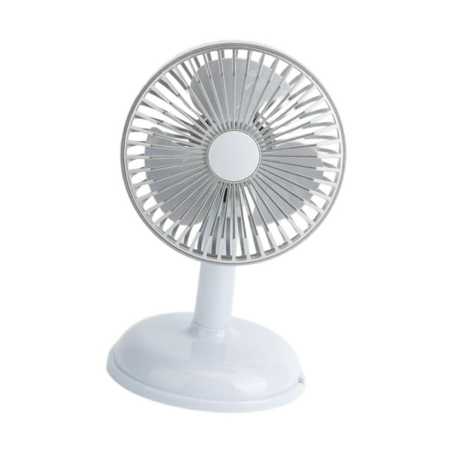 Ventilador de mano para viaje personal, ventilador de escritorio recargable, mini ventilador portátil USB para Azul