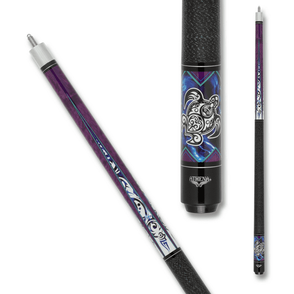 Athena ATH54 Tribal Turtle Pool Cue  Billiard Stick Billiards Cues