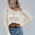 thumbnail image 1 of Jersey de punto fino para mujer, camisa de punto con cuello en V, camisa de punto con cuello en V, suéter mejor en su clase, 1 of 5