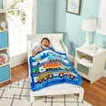 thumbnail image 3 of Everyday Kids Toddler Throw Blanket - Choo Choo Train, 3 of 3