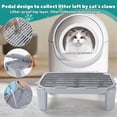 thumbnail image 3 of Adjustable Cat Ramp for Litter Box Elevated Cat Litter Ramp for Cat Litter Boxes Double Layered Litter Trapper, 3 of 7