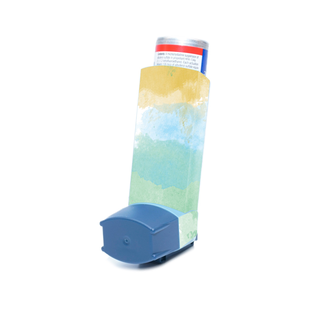 Colorful Collection of Skins For Ventolin HFA Asthma Inhaler Walmart