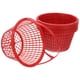 thumbnail image 1 of Small Red Plastic Picking Basket for Fruit Harvest 10Pcs Mini Vegetable Basket, 1 of 3