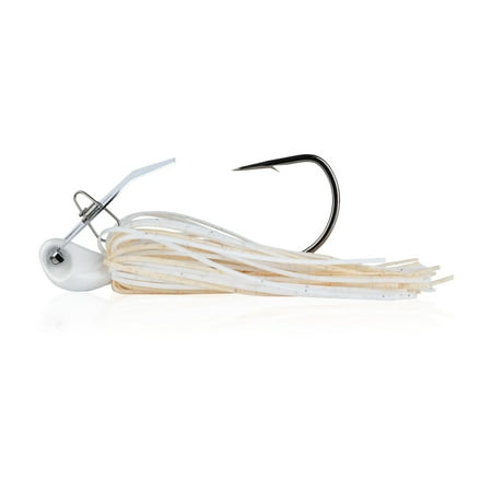 UPC: 0028632313916 | Berkley Slobberknocker Bladed Jig  3/8 oz. White  Fishing Lure