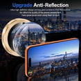 thumbnail image 4 of CASEFIV Camera Lens Protector for iPhone 17 Pro/iPhone 17 Pro Max, Tempered Glass Screen Protector Metal Individual Camera Cover Accessories Case Friendly,Gold, 4 of 6