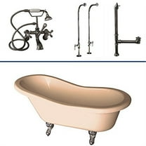 BarclayTub Kit 60" AC Slipper, Tub