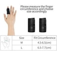 thumbnail image 3 of LAICAIW Finger Splint 2 Pieces Finger Support of Single Finger with Adjustable Attachment Strap Finger Brace for Sports Injuries Arthritis Pain Straightening/L, 3 of 6
