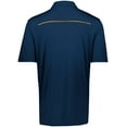 thumbnail image 4 of Holloway 222561 Men's Defer Polo, L, NAVY/GOLD, 4 of 5