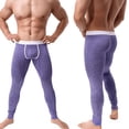 thumbnail image 2 of Pantalones de otoño e invierno para hombre, con forma de U, finos y sexys, cálidos, para jóvenes, de moda, para pijama, 2 of 6
