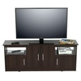Inval 4Door TV Stand for TVs up to 60", Espresso