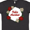 thumbnail image 4 of Inktastic Feliz Navidad Poinsettia T-Shirt, 4 of 5