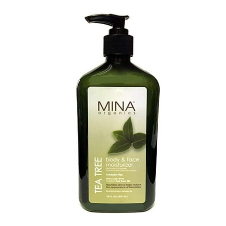 Mina Organics Tea Tree Body and Face Moisturizer