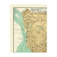 thumbnail image 3 of Historic City Map - Buffalo New York - 1895 - Bien 23 x 30 - Vintage Wall Art, 3 of 5