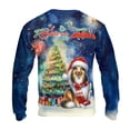 thumbnail image 2 of Merry Christmas and Happy New Year Santa Collie Holiday Xmas Winter 2025 All Over Print 3D Sweatshirt Unisex Merch Collie Dog Lover Gifts Idea - 00024, 2 of 6