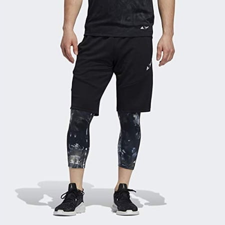 adidas Men's 4KRFT Parley Training Shorts, Black, Small