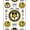 Black, Pattern 3, variant on ODIKA 4'x6' Machine Washable Non-Slip Area Rug, Athletic Event Pass Commemorative Motif Floor Covering High Traffic Rug, Black, 669563