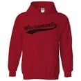 thumbnail image 2 of Sacramento Baseball Script - Hometown Pride, Pitcher Hoodie - 2X-Large - Cardinal, 2 of 6