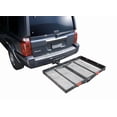 thumbnail image 1 of Pro Series Hitch Trailer Hitch Cargo Carrier 1040100 Solo; Mounts In 2 Inch Receiver; 400 Pound Weight Capacity; 48 X 32 Inch; Mesh Rack; Non-Folding, 1 of 2