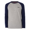 thumbnail image 5 of Superdry Essential Baseball Longsleeved T-Shirt, Grey, 5 of 5