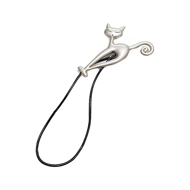 Ounissouiy Tiebacks en forma de gato para cortinas, hebilla pequeña, pinzas colgantes ligeras, decoración para el hogar, la Oficina y el Hotel, Type3 NO3