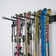 thumbnail image 5 of Garage Storage Organization System Ski Wall Rack Up to 10 Pairs of Skis Mount Hanger Home Shed and Garage Snowboard Wall Rack Holds Up to 300 lbs, 5 of 8