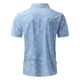 thumbnail image 4 of Camisa de playa de manga corta hawaiana para hombre, camisas informales con botones de verano estampadas Pompotops oipoqjl44806, 4 of 4