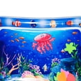 thumbnail image 3 of Tummy Time Water Play Mat Sensor Playmat Sensorial Con Pescado para Bo Gatos Interiores Rojos, 3 of 9