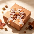thumbnail image 4 of Yakvarog 5pcs Thanksgiving Woven Wreath Bows, Fall Pumpkin Maple Leaf Ribbon Bows, Decorative Craft Bows for Gift Wrapping, Home Decor, Party & Holiday Embellishment, 4 of 6