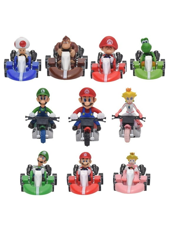Super Mario Action Figures and Playsets in Super Mario Toys
