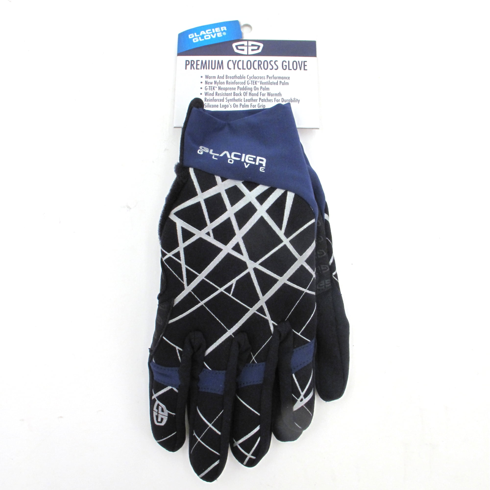 Glacier Mountain Bike MTB Road Winter Cyclocross Full Finger Gloves Pad// Small - Walmart.com