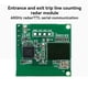 thumbnail image 1 of LD6001C 60GHz MmWave Radar Sensor+CH340 Board Passenger Flow Statistics Sensor Module Entranc/Exit Human Presence Sensor, 1 of 5