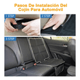 thumbnail image 2 of Fundas De Cubre Belug Asientos Para Carro Universales, 2 Piezas negro, 2 of 4