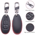 thumbnail image 5 of JWQI 1PC Key Fob Cover Case, Premium PU Leather Keyless Entry Remote, Full Protection Key Fob Shell Case Compatible For Suzuki Vitara Swift Ignis Kizashi SX4 Baleno Ertiga 2016 2017 2018 2019, 5 of 7